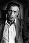 Zwart-wit portretfoto van Gerard Reve.