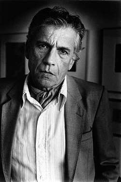 Zwart-wit portretfoto van Gerard Reve.