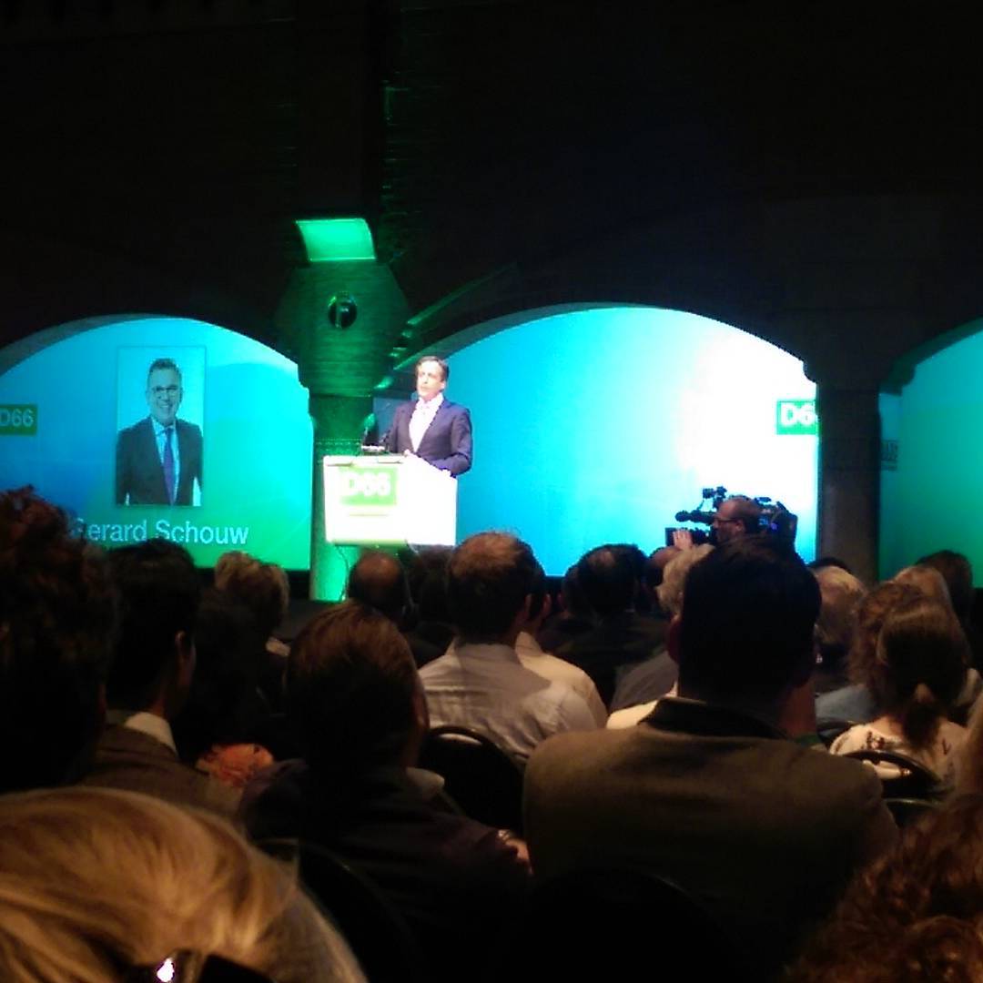 Tot slot @APechtold op het #D66congres